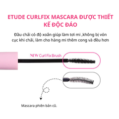Mascara Uốn Cong Lông Mi Etude Curl Fix Mascara 8g