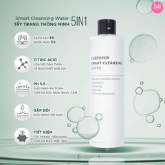 Nước Tẩy Trang Cho Da Dầu Mụn & Nhạy Cảm Caryophy Smart Cleansing Water