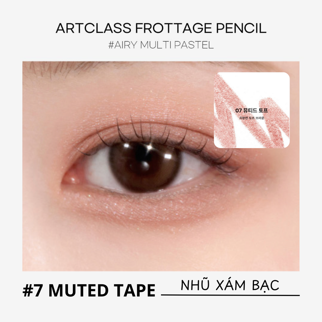 Bút Kẻ Viền Mắt Too Cool For School Artclass Frottage Pencil