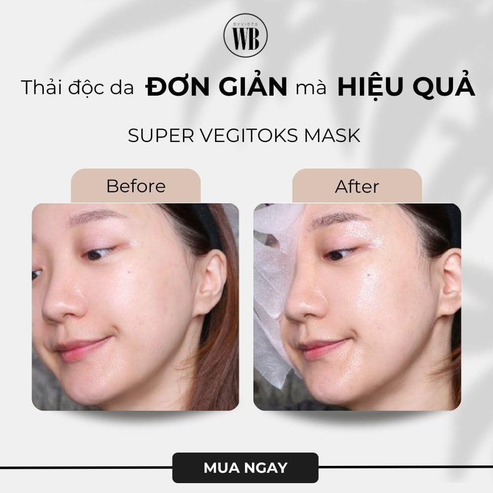 Mặt Nạ Thải Độc Wonder Bath Super Vegitoks Mask Pack 25ml