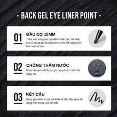 Kẻ Mắt Dạng Gel TonyMoly Backstage Gel Eyeliner 4g