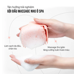 Lược Gội & Massage Da Đầu Đàn Hồi Vacosi C22 Detangling Shampoo Brush