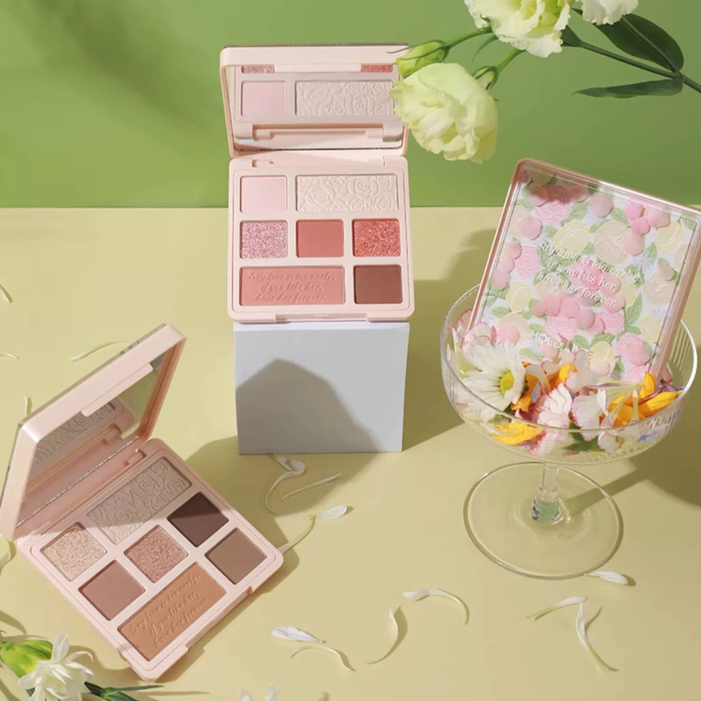 Bảng Phấn Mắt 7 Ô Hold Live Paris Garden Eyeshadow Palette 13.7g