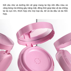 Phấn Nước Căng Bóng Unleashia Don't Touch Glass Pink Cushion SPF50+ PA++++ 15g