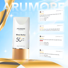 Kem Chống Nắng Kiềm Dầu Arumore Shea Butter Sunglow Defense Moisture SPF50+ 50ml