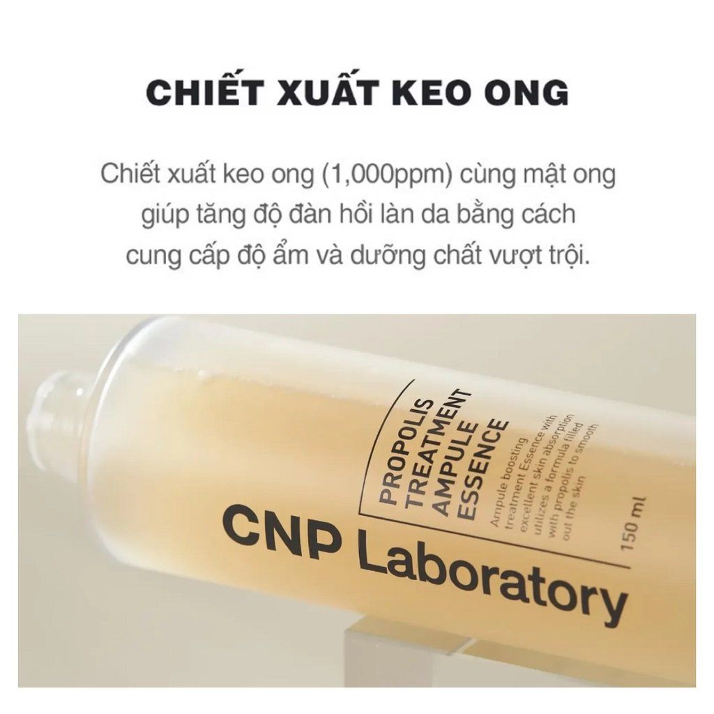 Nước Thần Keo Ong Phục Hồi Da CNP Laboratory Treatment Ampule Essence