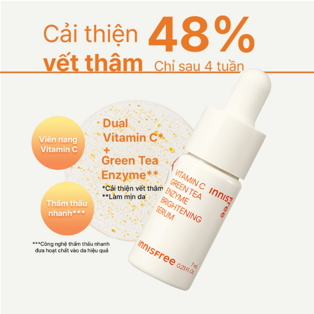 Bộ Dưỡng Ẩm Sáng Da 3 Món innisfree Super Hero Serum For Your Healthy Skin Set
