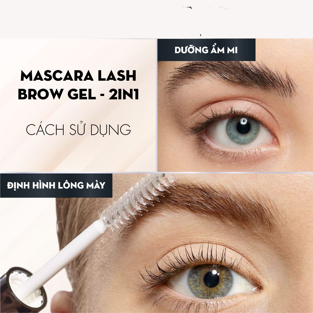 Mascara Định Hình & Gel Dưỡng Mi Dày Catrice Lash Brow Designer Shaping And Conditioning Mascara Gel 6ml