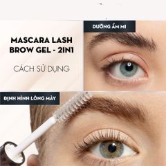 Mascara Định Hình & Gel Dưỡng Mi Dày Catrice Lash Brow Designer Shaping And Conditioning Mascara Gel 6ml