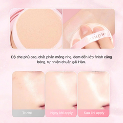 Phấn Nước Dasique Water Dewy Gel Cushion Heart Edition 10g