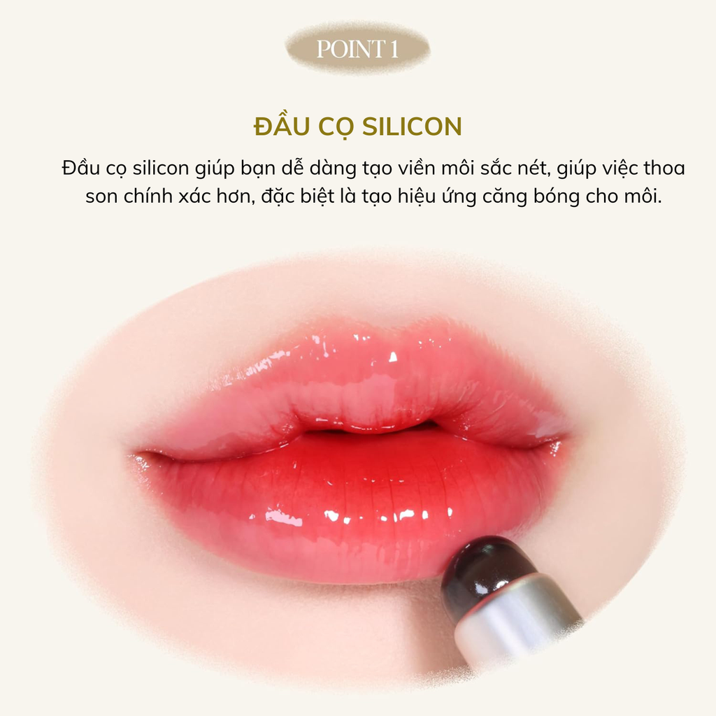Cọ Đánh Son Môi Kép Espoir Dual Smudging Lip Brush