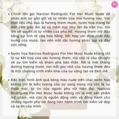 Nước Hoa Nữ Narciso Rodriguez Musc Nude For Her Eau De Parfum