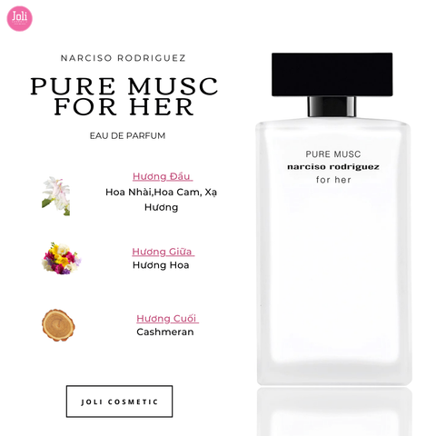 Nước Hoa Nữ Chiết Narciso Rodriguez Pure Musc For Her Eau De Parfum 9ml
