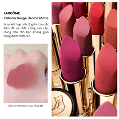 Son Thỏi Lancome L'Absolu Rouge Drama Matte Lipstick 3.4g