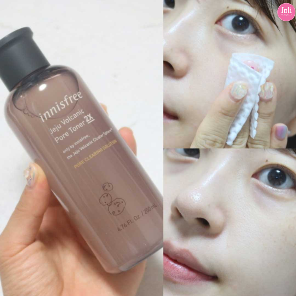 Nước Hoa Hồng Innisfree Jeju Volcanic Pore Toner 2X 200ml