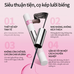 Mascara Keo Dán Mi 2 Đầu 4 Trong 1 Mlen Diary 8g