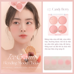 Phấn Má Hồng 4 Màu Dasique Blending Mood Cheek