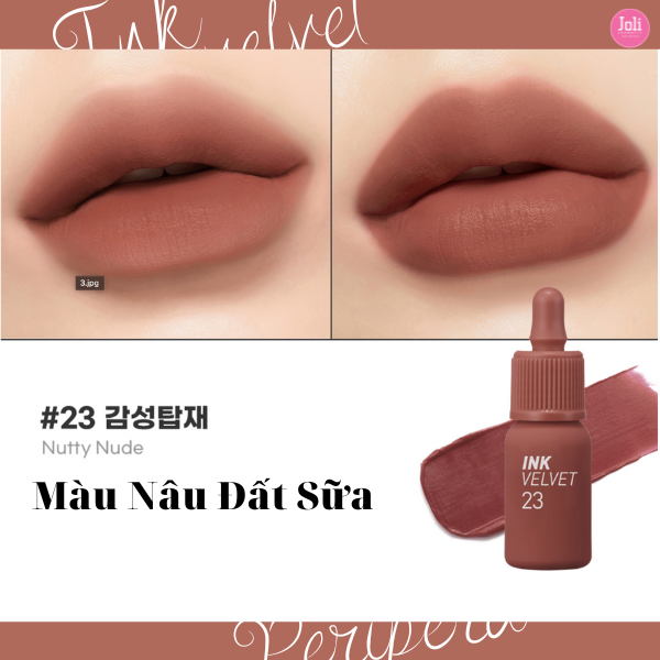 Son Kem Lì Peripera Ink Velvet Lip Tint