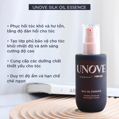 Tinh Chất Nuôi Dưỡng Chăm Sóc Tóc Khô Và Hư Tổn Unove Silk Oil Essence 70ml