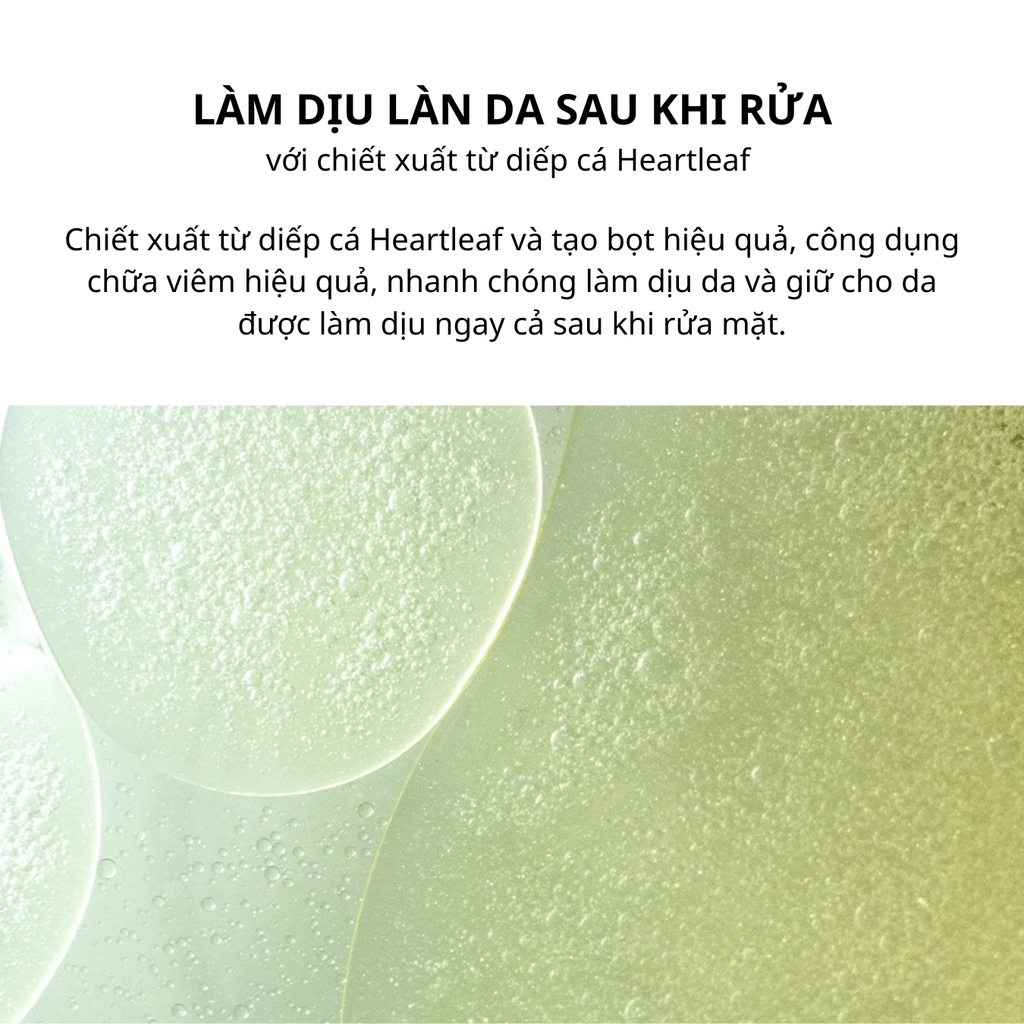 Sữa Rửa Mặt Cho Da Dầu Anua Heartleaf Quercetinol Pore Deep Cleansing Foam 150ml