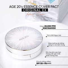 Phấn Tươi AGE20's Essence Cover Pact Original EX Intense Cover 12.5g