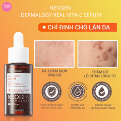 Tinh Chất Dưỡng Trắng Mờ Thâm Neogen Dermalogy Real Vitamin C Serum 32g