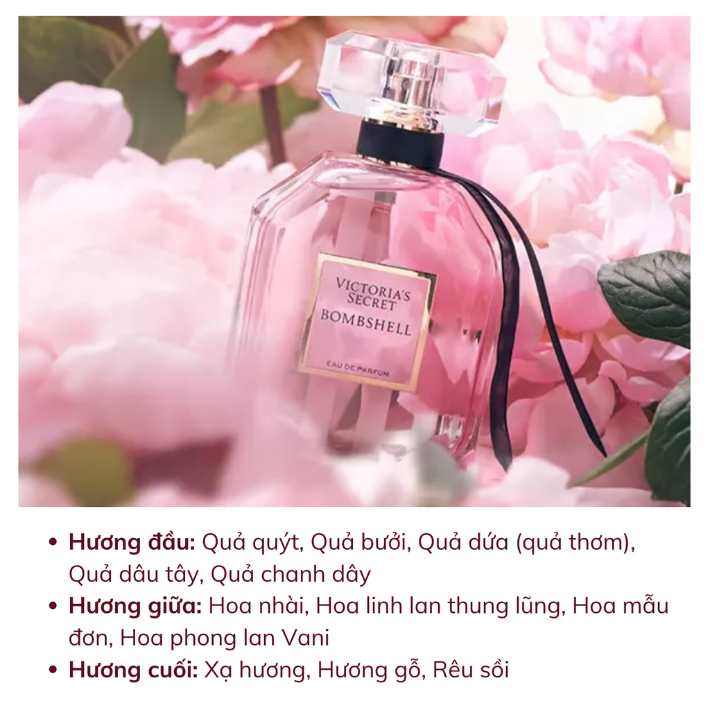 Nước Hoa Nữ Victoria's Secret Bombshell Eau De Parfum 100ml