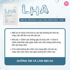Mặt Nạ JMsolution Layer Care Mask 30ml