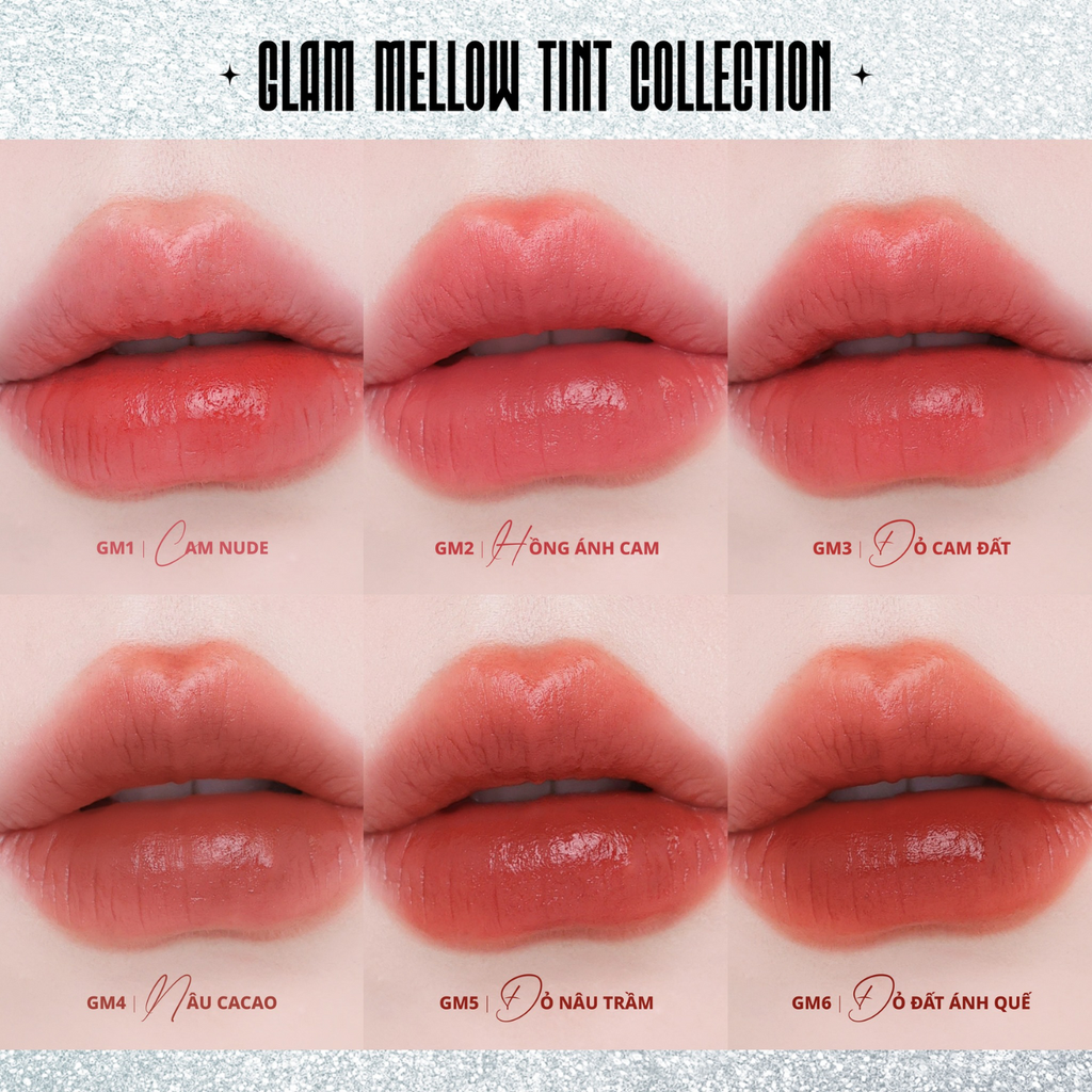 Son Kem Lì Merzy The Glam Mellow Tint 4g