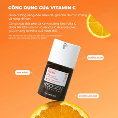 Kem Dưỡng Ẩm Sáng Da Giảm Thâm Neogen Real Vita C Cream 50ml