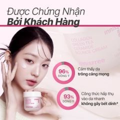 Kem Dưỡng Chống Lão Hóa innisfree Collagen Green Tea Ceramide Bounce Cream 50ml