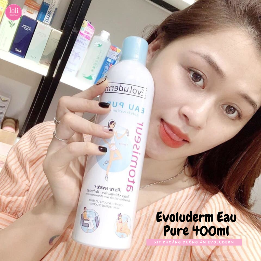 Xịt Khoáng Cung Cấp Nước Evoluderm Atomiseur Eau Pure Water