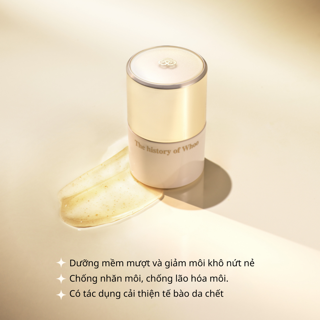 Son Dưỡng Môi Whoo Royal Essential Golden Lipcerin 15ml