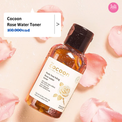 Nước Cân Bằng Da Chiết Xuất Hoa Hồng Cocoon Rose Water Toner 140ml