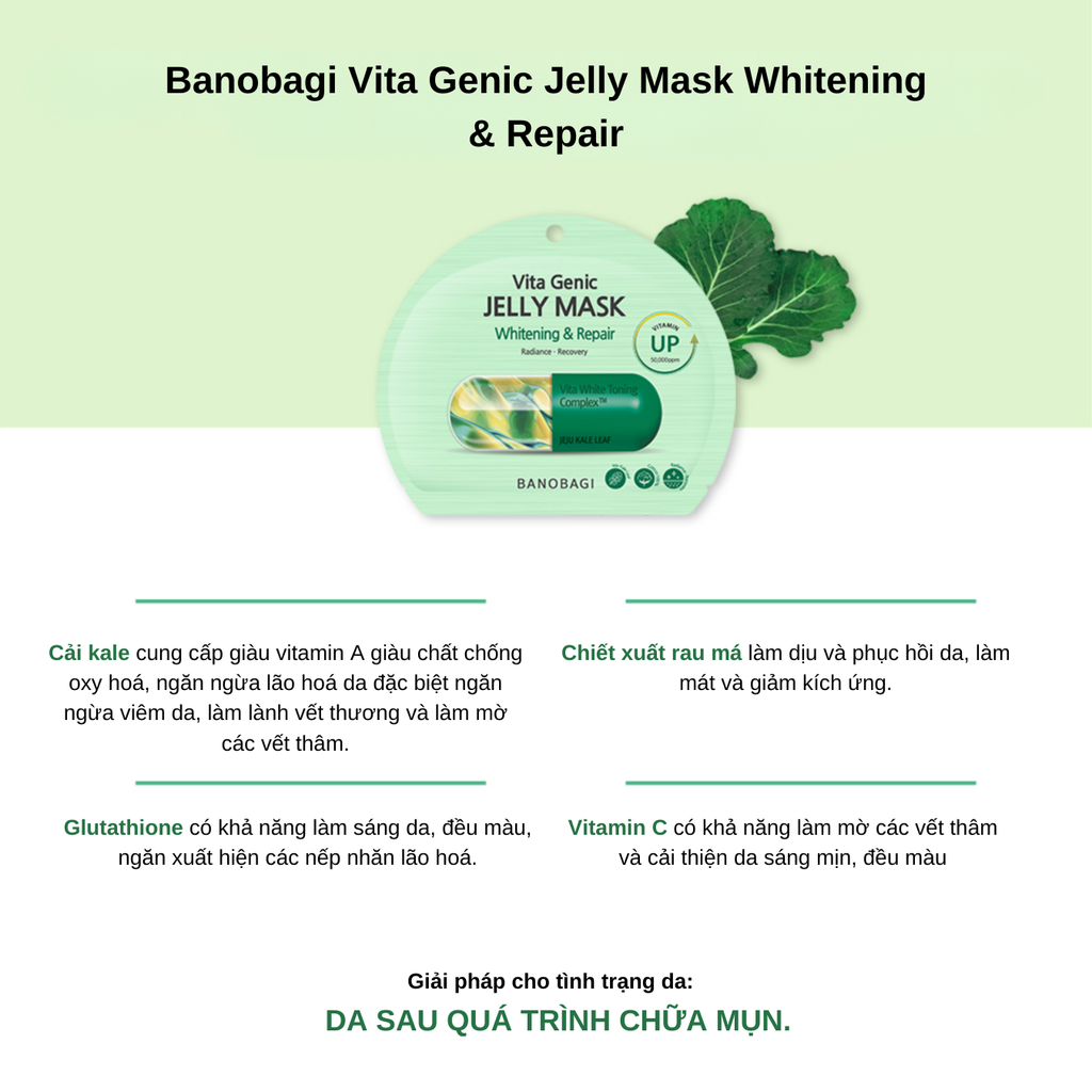 Mặt Nạ Banobagi Vita Genic Jelly Mask 30g