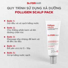Dầu Xả Dưỡng Tóc Suôn Mượt Dr.ForHair Folligen Scalp Pack 50ml