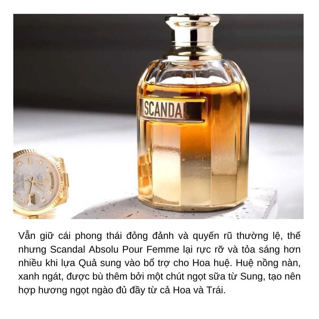 Nước Hoa Nữ Jean Paul Gaultier Scandal Absolu Parfum Concentré 30ml