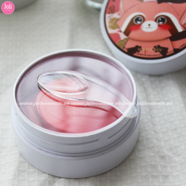 Mặt Nạ Dưỡng Mắt & Má Secret Key Pink Racoony Hydrogel Eye & Cheek Patch