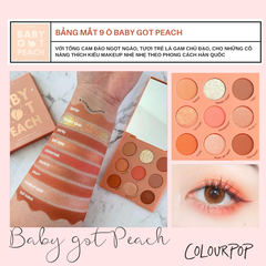 Bảng Phấn Mắt Colourpop Pressed Powder Palette 9 Màu
