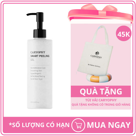 Gel Tẩy Tế Bào Chết Ngăn Ngừa Mụn Caryophy Smart Peeling Gel 250ml