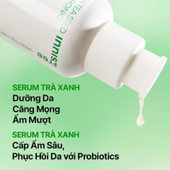 Bộ Dưỡng Ẩm Làm Dịu Phục Hồi Da 4 Món innisfree Green Tea Hyaluronic Serum 80ml + Green Tea Cleansing 15gx2 + Cream Green Tea 15mlx2 + Cream Green Tea Bounce 10mlx2