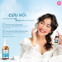 Tinh Chất Dưỡng Cấp Ẩm Phục Hồi Da Balance Active Formula Hyaluronic + Ceramides Double Booster 30ml
