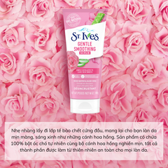 Sữa Rửa Mặt Tẩy Tế Bào Chết Hoa Hồng & Lô Hội St.Ives Gentle Smoothing Rose Water And Aloe Vera Face Scrub 170g