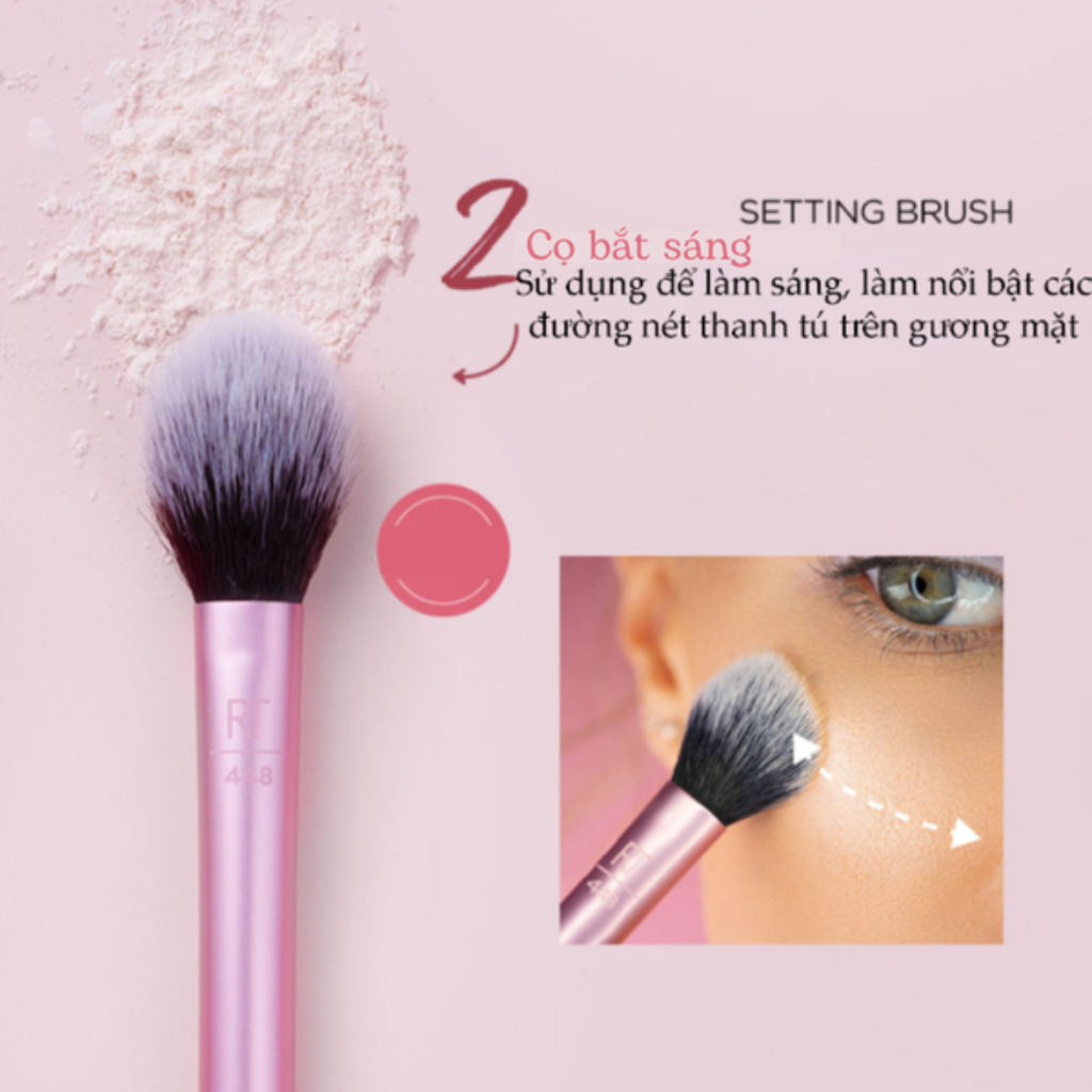 Bộ Cọ Trang Điểm Real Techniques Face Essentials 5 Cây