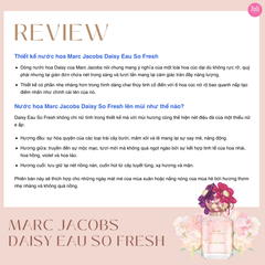 Nước Hoa Nữ Chiết Daisy Marc Jacobs Eau So Fresh 10ml