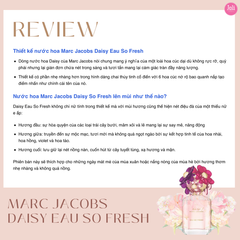 Nước Hoa Nữ Marc Jacobs Daisy Eau So Fresh 125ml