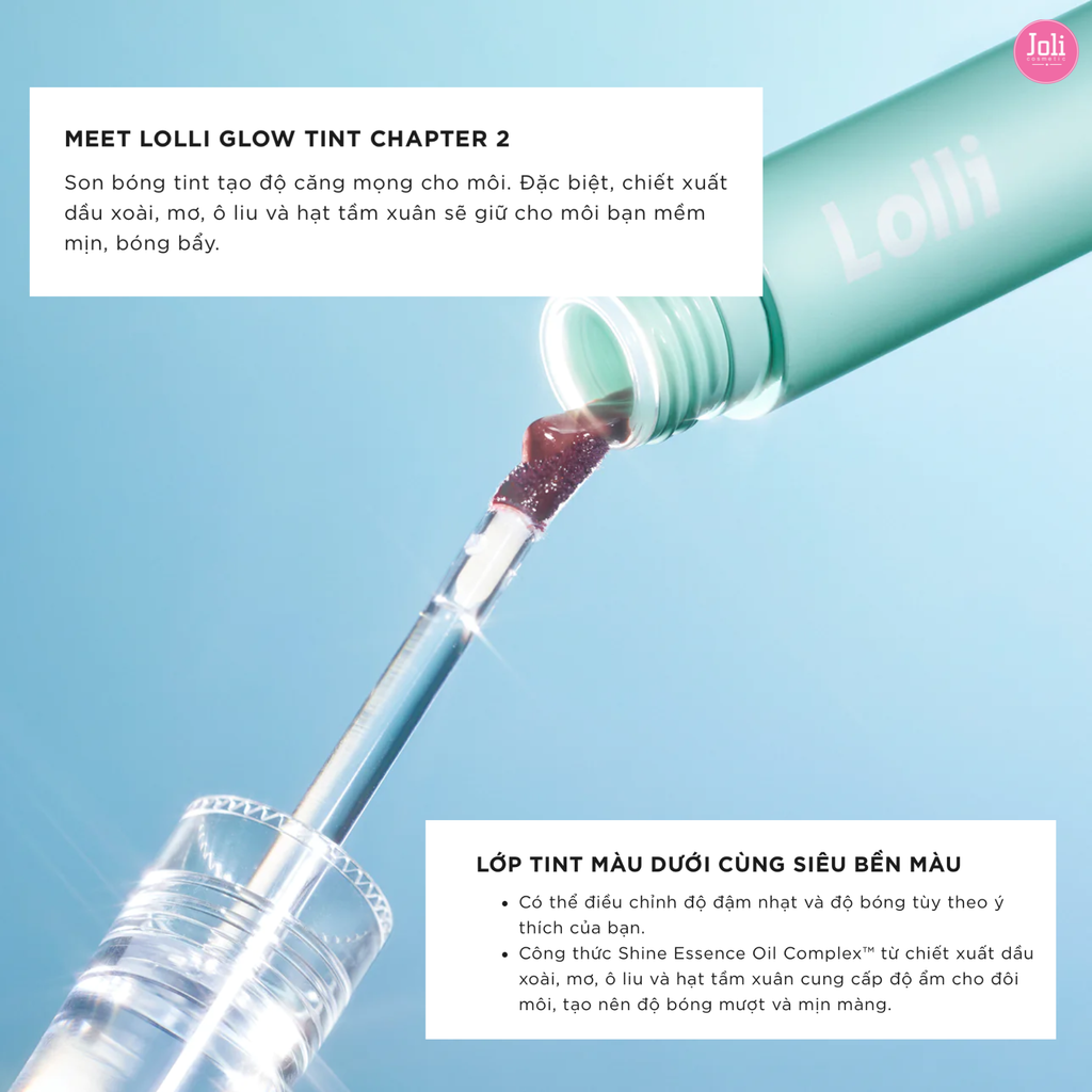 Son Tint Bóng Ofelia Lolli Glow Tint Ver 2