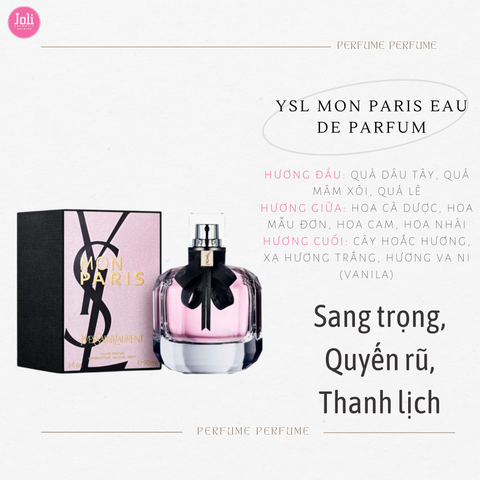 Nước Hoa Nữ YSL Mon Paris Eau De Parfum 90ml