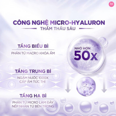 Nước Tẩy Trang Làm Sạch Và Cấp Ẩm Loreal Revitalift Hyaluronic Acid Hydrating Micellar Water