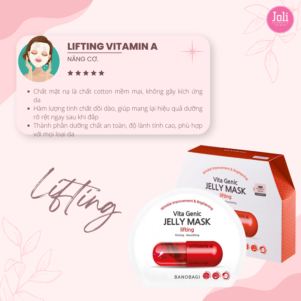 Mặt Nạ Banobagi Vita Genic Jelly Mask 30g